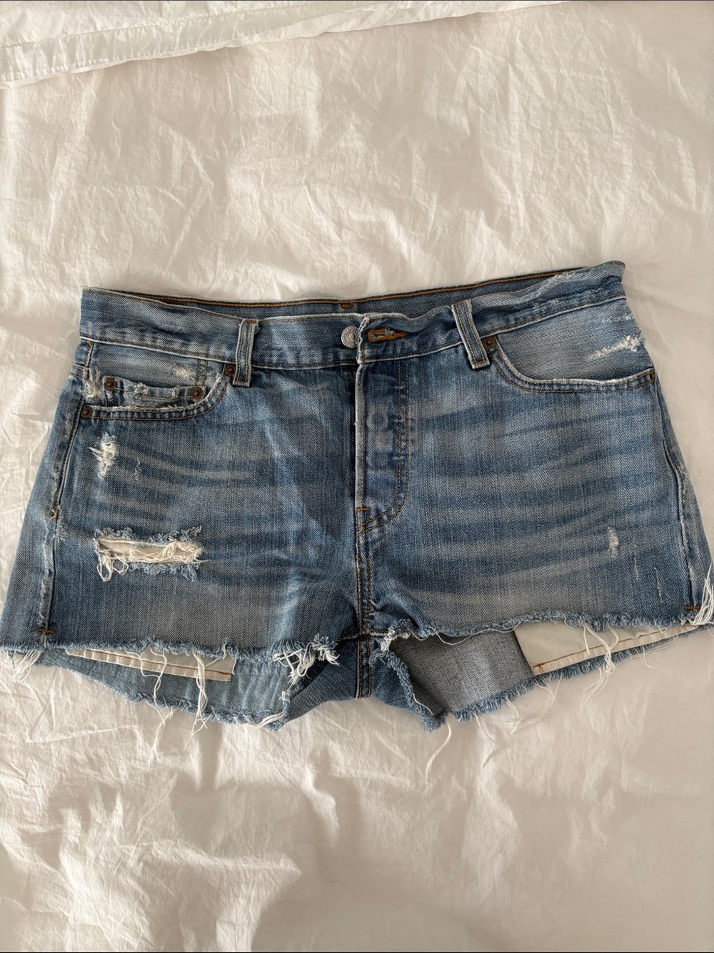 Vintage Levi's 501 100% Cotton Denim Cutoff Shorts